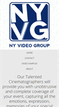 Mobile Screenshot of nyvideogroup.com