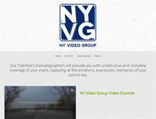 Tablet Screenshot of nyvideogroup.com